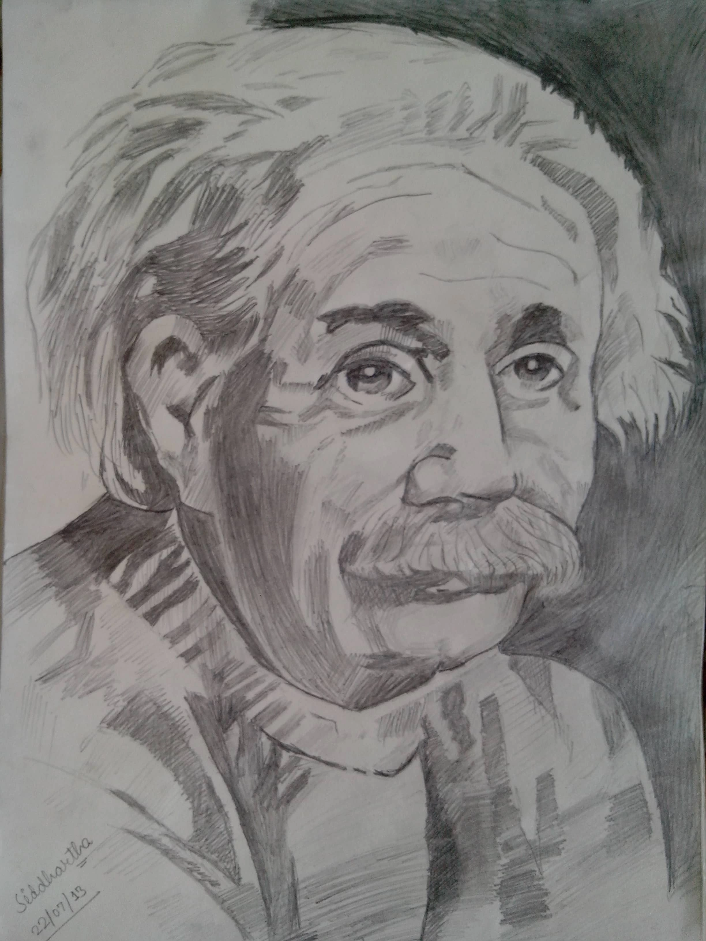 Sketch of Einstein